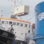 Container-Bergung von der Sao Gabriel, Foto: Correio dos Acores