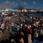 am Hafen in Madalena; Foto: Roman Martin