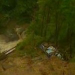 Busunfall auf Sao Miguel; Foto: RTP Acores Busunfall auf Sao Miguel; Foto: RTP Acores