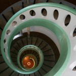 Treppenhaus von oben; Foto: Theresa Mory Treppenhaus von oben; Foto: Theresa Mory