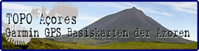 TOPO Acores GPS Karte der Azoren
