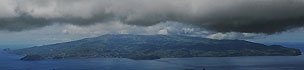 das Hochland von Faial ist oft in Wolken verh&uuml;llt