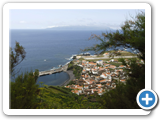 Blick �ber Vila Nova do Corvo