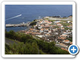 Blick auf Vila Nova do Corvo