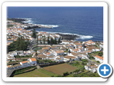 Blick auf Santa Cruz da Graciosa